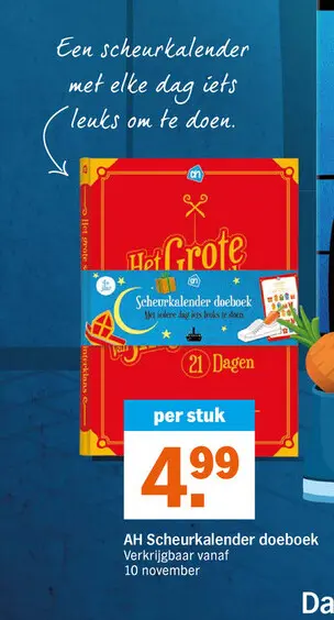 Aanbieding: Scheurkalender doeboek