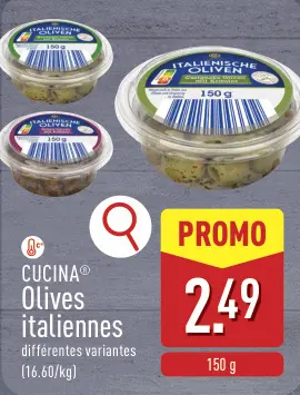 Offre: CUCINA® Olives italiennes