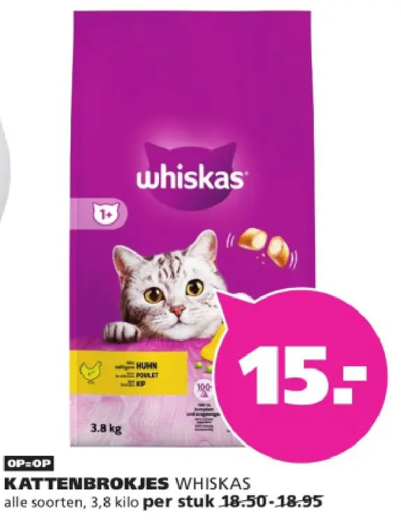 Aanbieding: Kattenbrokjes alle soorten
