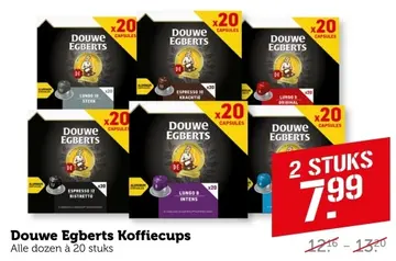 Aanbieding: Douwe Egberts Koffiecups