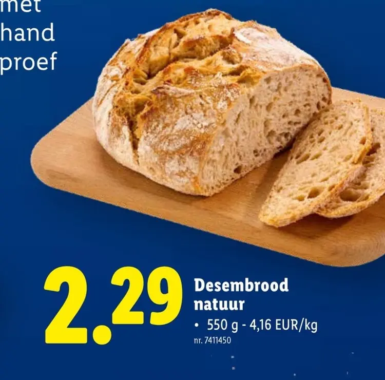 Promotie: Desembrood natuur
