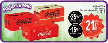 Aanbieding: COCA-COLA