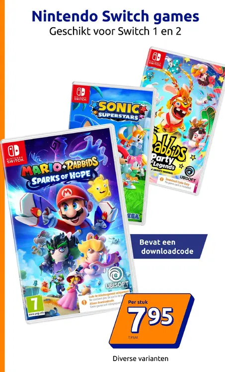 Aanbieding: Nintendo Switch Games