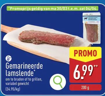 Promotie: Gemarineerde lamslende