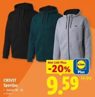 Promotie: Sportjas