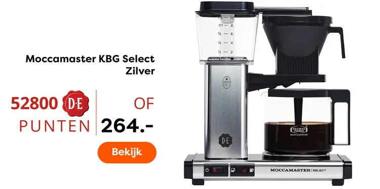 Aanbieding: Moccamaster KBG Select