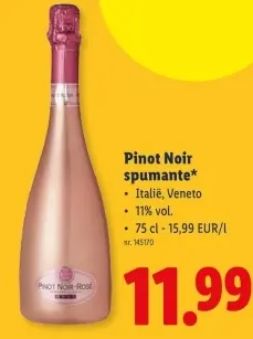 Promotie: Pinot Noir spumante