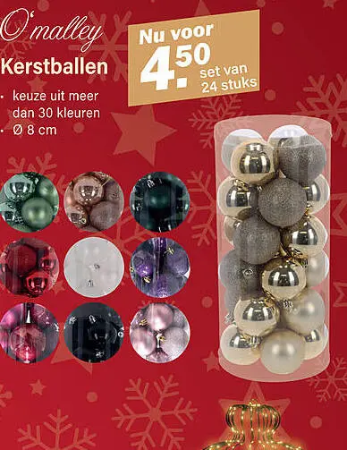 Aanbieding: Kerstballen