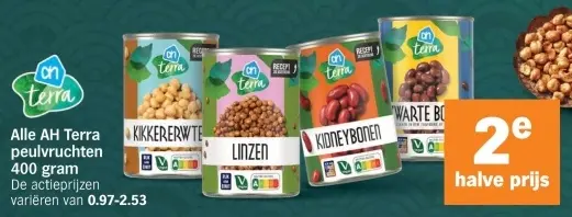 Aanbieding: Alle Terra peulvruchten 400 gram