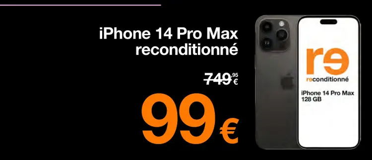 Offre: iPhone 14 Pro Max