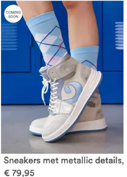 Aanbieding: Sneakers met metallic details