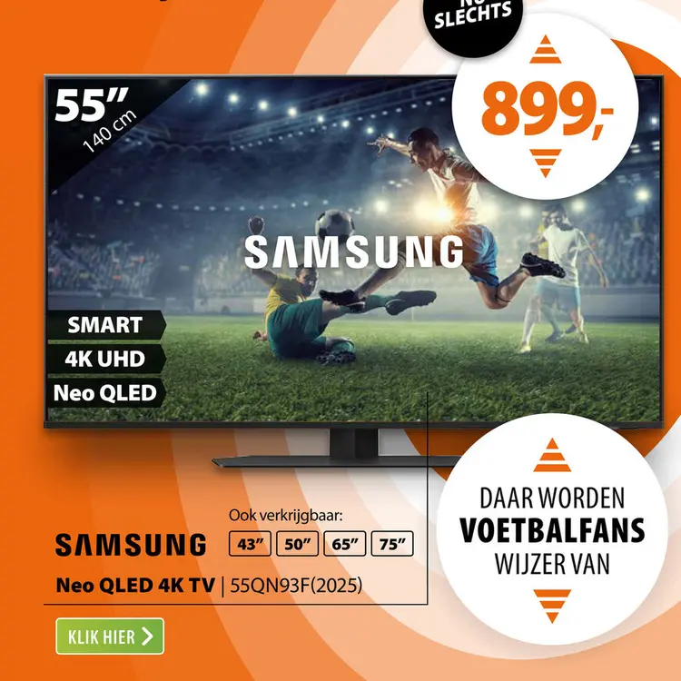 Aanbieding: Samsung Neo QLED 4K 55QN93F (2025)