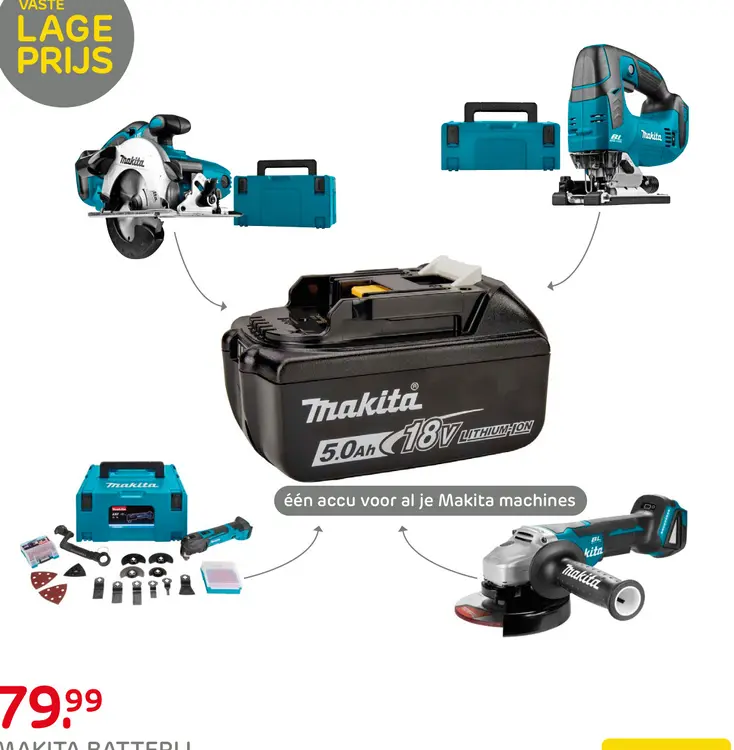 Aanbieding: Makita Battery