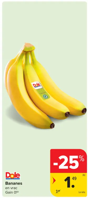 Offre: Bananes