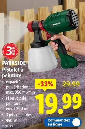 Offre: Pistolet à peinture