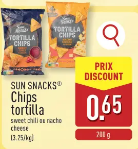 Offre: SUN SNACKS® Chips tortilla
