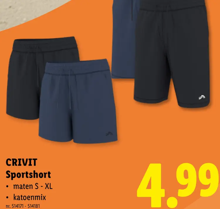 Promotie: CRIVIT Sportshort