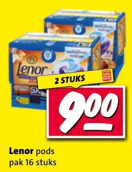 Aanbieding: Lenor pods