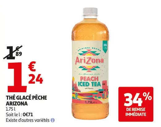 Aanbieding: Thé glacé pêche