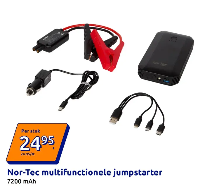 Promotie: multifunctionele jumpstarter