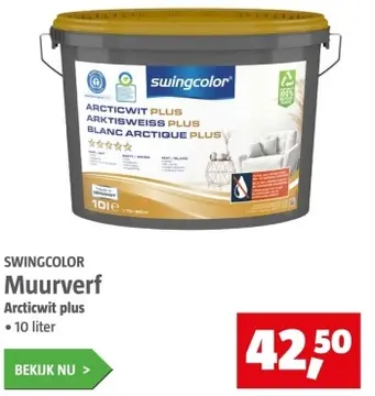 Aanbieding: Muurverf Arcticwit plus