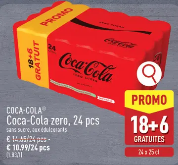 Offre: Coca-Cola zero