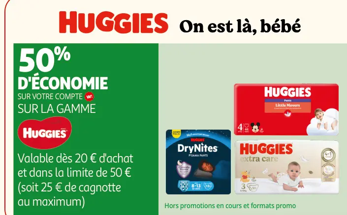 Promotie: Huggies Diapers