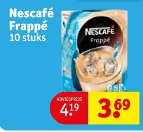 Aanbieding: Nescafé Frappé