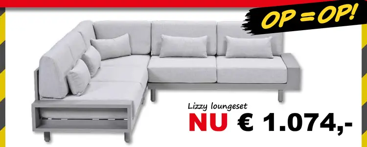 Aanbieding: Lizzy loungeset