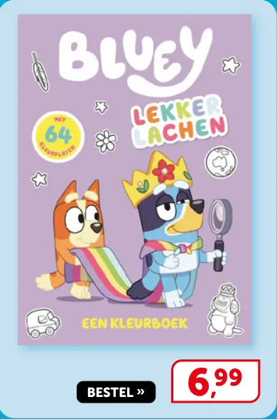 Promotie: Bluey Lekker Lachen