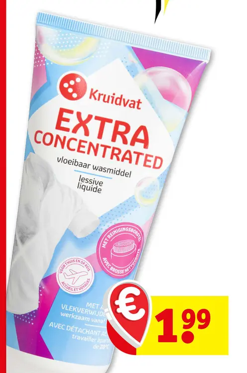 Offre: EXTRA CONCENTRATED vloeibaar wasmiddel
