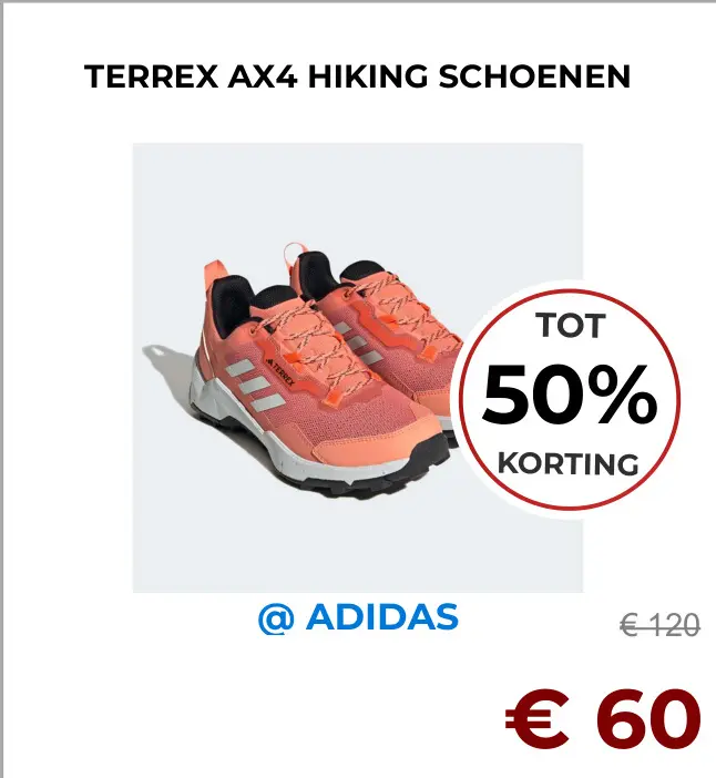 Aanbieding: Terrex ax4 hiking schoenen
