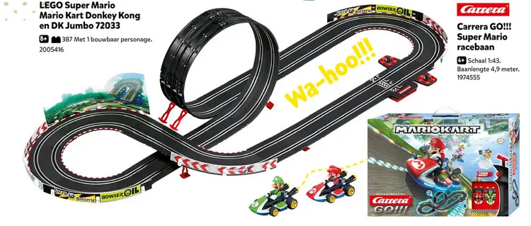 Aanbieding: Carrera GO!!! Super Mario racebaan
