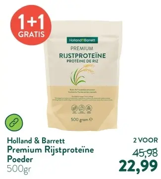Aanbieding: Premium Rijstproteïne Poeder