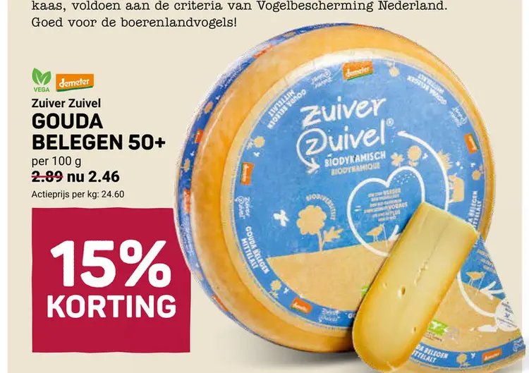 Aanbieding: Gouda belegen 50+