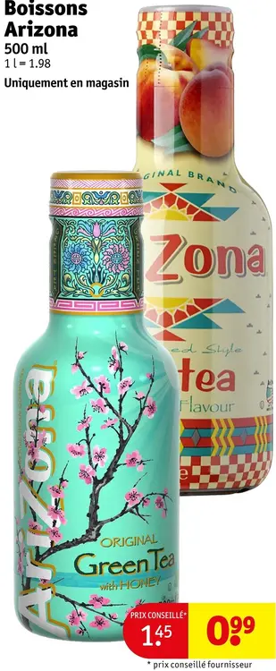 Offre: Boissons