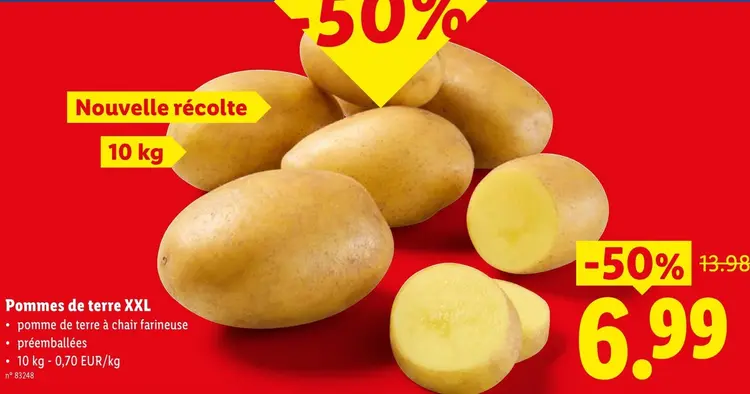 Offre: Pommes de terre XXL