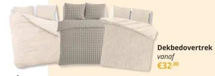 Promotie: Dekbedovertrek