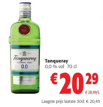 Aanbieding: Tanqueray