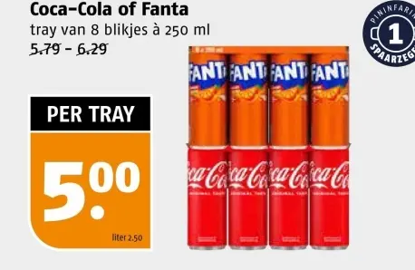 Aanbieding: Coca-Cola of Fanta
