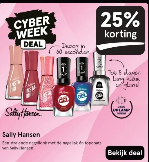 Aanbieding: Nagellak en topcoats