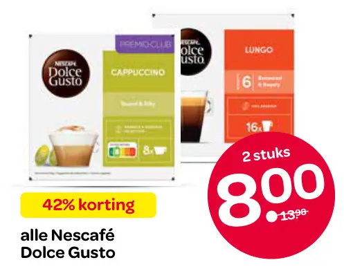 Aanbieding: Nescafé Dolce Gusto