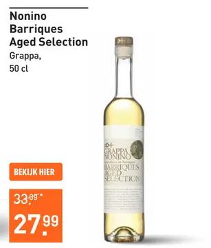 Aanbieding: Nonino Barriques Aged Selection
