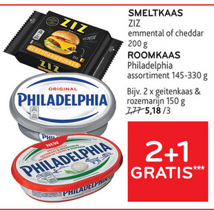 Aanbieding: SMELTKAAS ZIZ emmental of cheddar