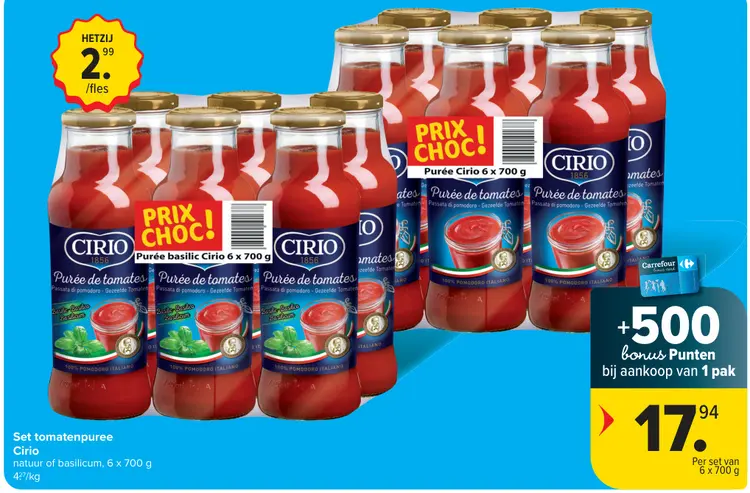 Promotie: Tomatenpuree