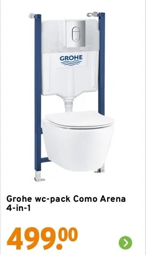 Aanbieding: wc-pack Como Arena