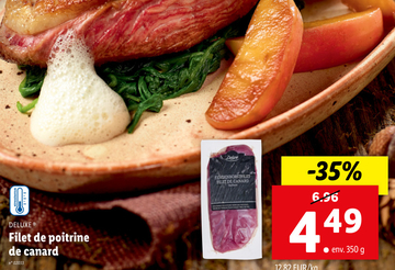 Offre: Filet de poitrine de canard