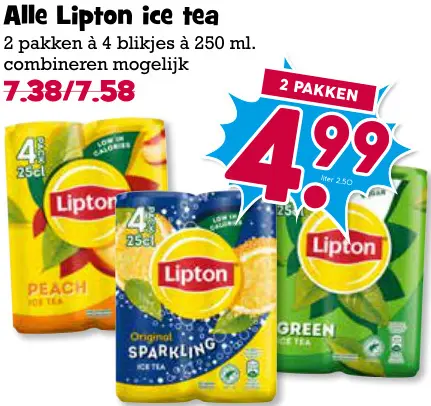 Aanbieding: Ice tea