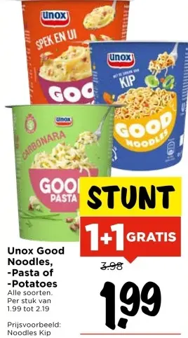 Aanbieding: Good Noodles, Pasta of Potatoes