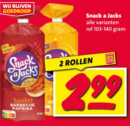 Aanbieding: Snack a Jacks